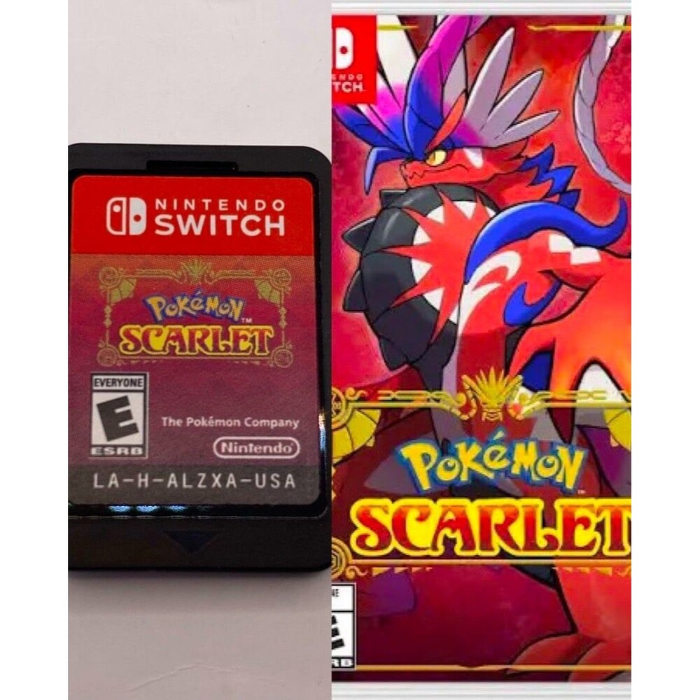 Pokémon Scarlet Nintendo Switch Cartridge Only, Tested Authentic